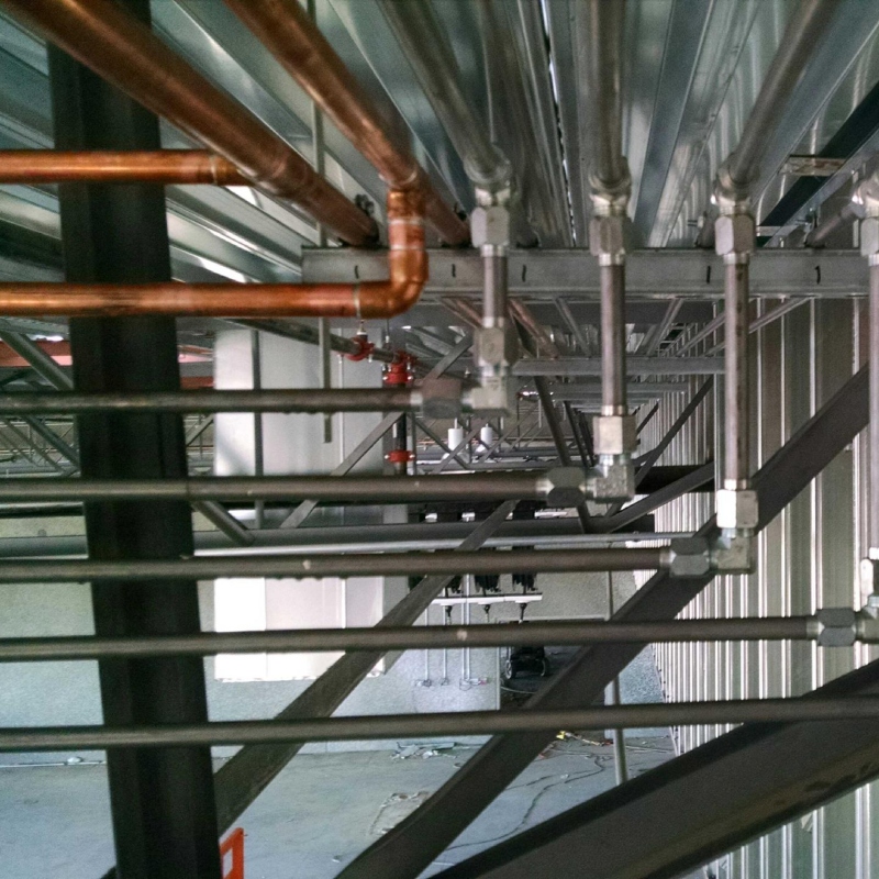 Air and fluid delivery systems for automotive shops
