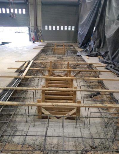 Clawson Automotive Equipment construction site