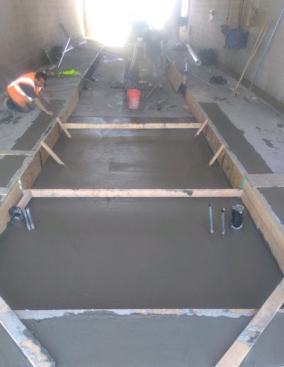 New showroom construction for Clawson Automotive Equipment